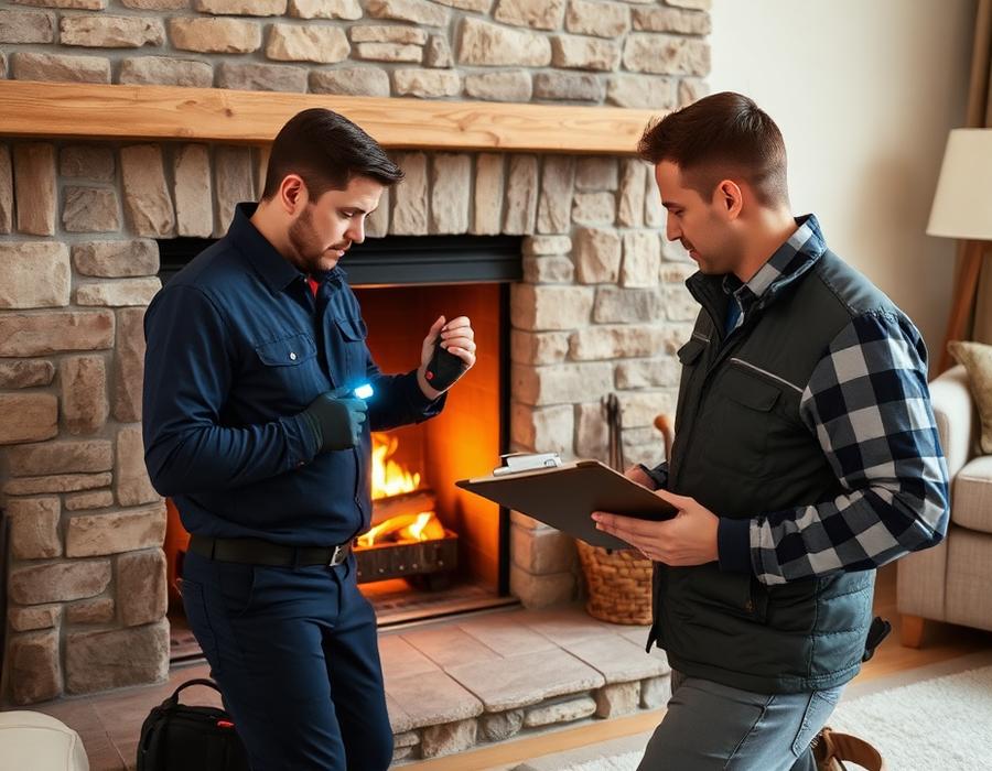 Chimney Inspection performed by Peters Chimney Masters